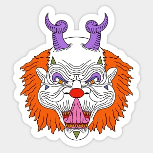 Clown Sticker